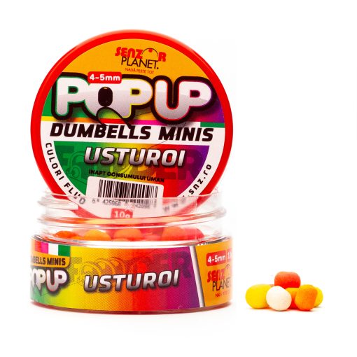 Dumbells Popup Senzor Minis 4-5mm - Usturoi