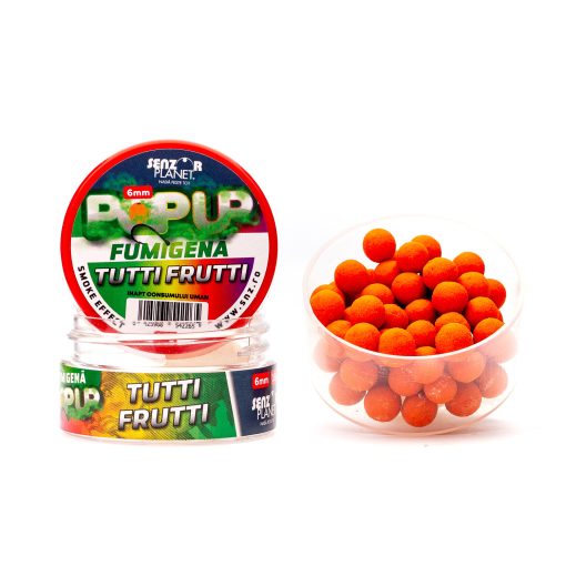 Boilies Popup Senzor Fumigena 6mm – Tutti Frutti