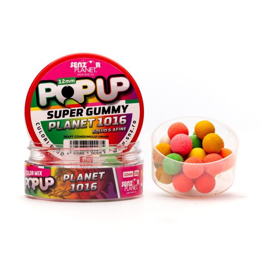 Boilies Popup Mix Color Senzor 12mm – Planet1016