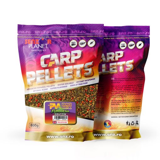 Pelete Senzor Pva Bag Mix 800g Fumigena - Fruits