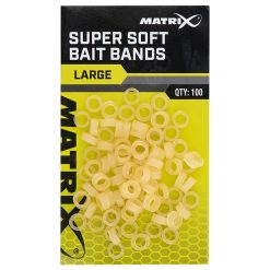 Matrix Super Soft Bait Bands Large 100pcs