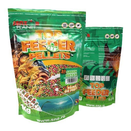 Pelete Senzor Top Feeder 2.5mm - Green Betain