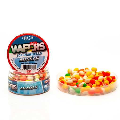 Wafters Dumbells Senzor Ice Bicolor 6mm - Ananas