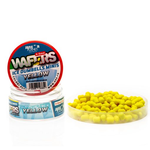 Wafters Dumbells Senzor Ice Minis 4-5mm - Yellow