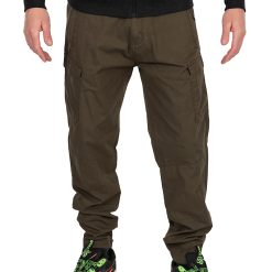 Fox Collection Light Weight Cargo Trouser - Green/Black - L