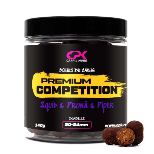 Cpk Boilies Carlig Dumbells Os Competition - Squid Pruna Piper 20/24mm