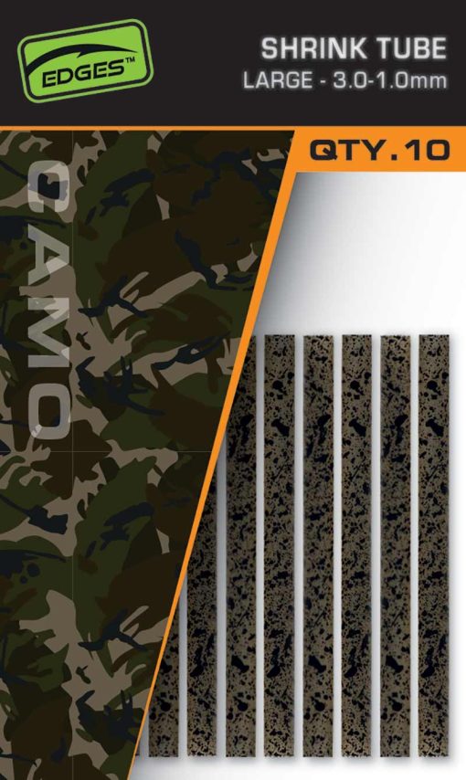 Fox Edges Camo Shrink Tube L 3.0 - 1.0mm x 10pcs