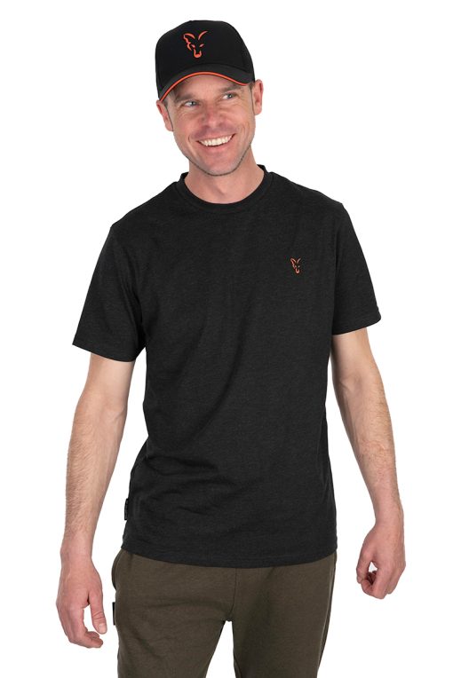 Fox Collection T-Shirt - Black/Orange - S - imagine 2