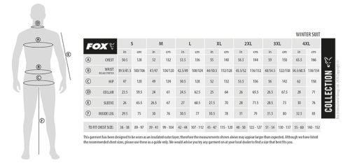 Fox Carp Winter Suit – XXXL - imagine 2