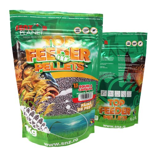 Micropelete Senzor Top Feeder 1.5mm 1kg - Squid Capsuna