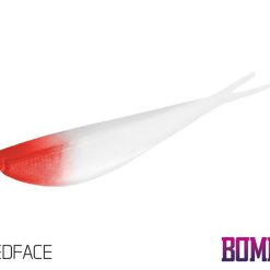 Shad Delphin Bomb Dropshot 6.5cm - Redface