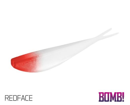 Shad Delphin Bomb Dropshot 6.5cm - Redface