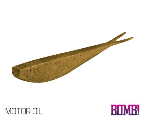 Shad Delphin Bomb Dropshot 6.5cm - Motor Oil