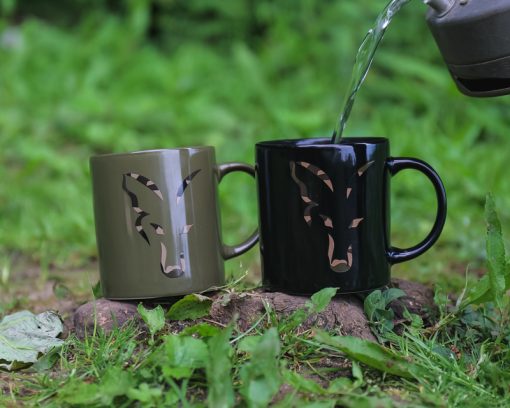 Fox Green And Camo Head Ceramic Mug - imagine 3