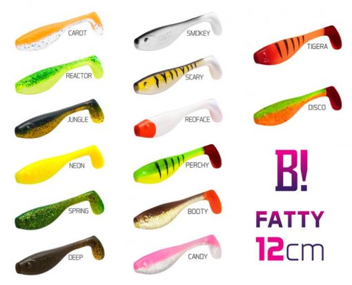 Delphin Shad Bomb Fatty 12cm Perchy - imagine 2