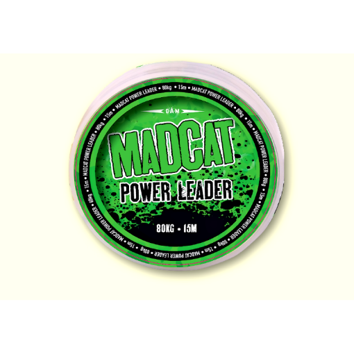 Madcat Fir Textil Power Leader 15m Brown - 1.30mm