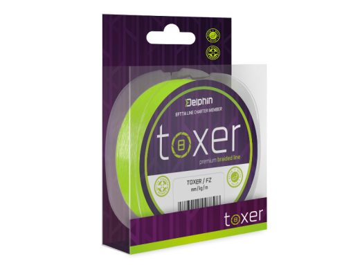 Fir Textil Delphin Toxer Verde Fluo 150m - 0.16mm