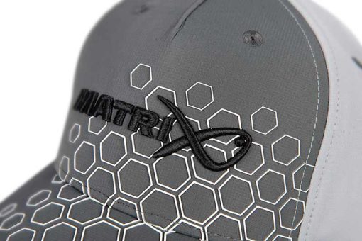 Matrix hex print baseball cap gray - imagine 2