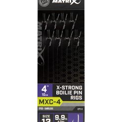 Matrix Mxc-4 Size 12 Barbless / 0.23mm / 4 (10cm) / X-strong Boilie Pin - 8pcs