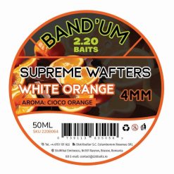Alternative view of Supreme Bandum Wafter 2.20 Baits 4mm - White Orange - Ciocolata Portocala