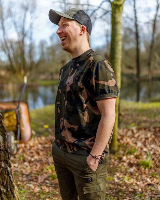 Fox Camo T-shirt - M - imagine 3