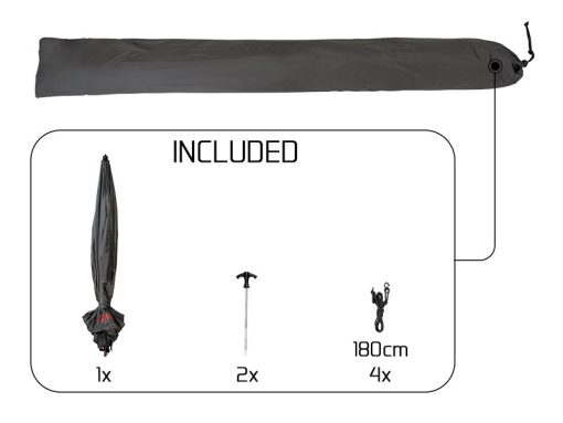 Umbrela Delphin Atoma Race Shad 250cm - imagine 8