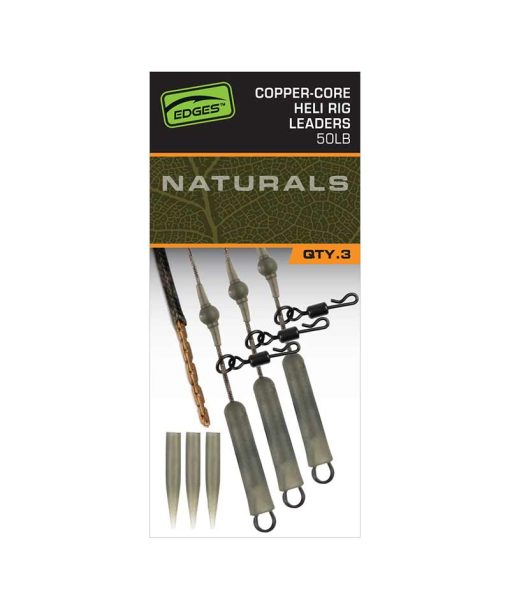 Kit Montura Fox Naturals Cooper Core Heli Rig Leaders 50lb