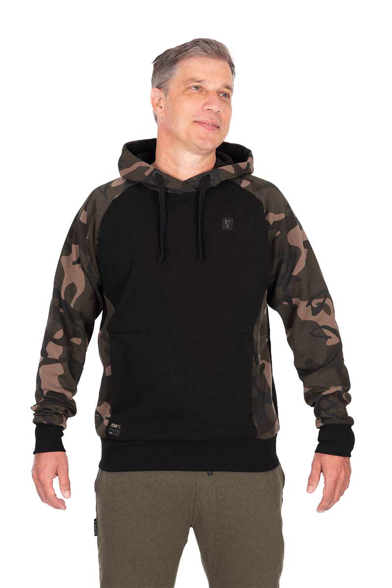 Fox Black/Camo Pullover Premm 310 Hoody - S