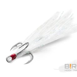 Delphin Bird Hook Triple - Pene Albe Nr. 10