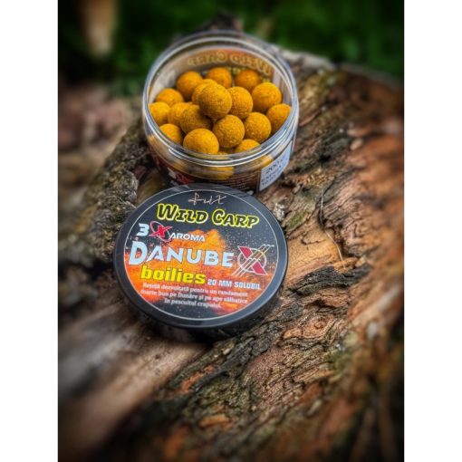 Boilies Solubil Feederx Wild Carp 20mm - 3 Natral Mix Aroma - imagine 3