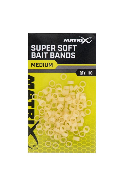 Matrix Super Soft Bait Bands Medium 100pcs