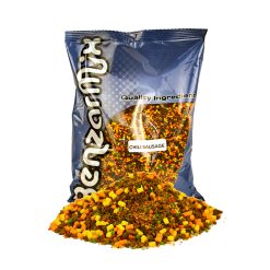 Benzar Mix Pva Bag Mix Crushed - Chilly Sausage