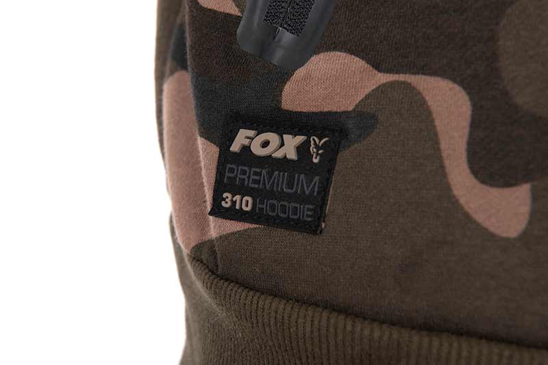 Fox Camo Full Zip Premium 310 Hoodie - M - imagine 4