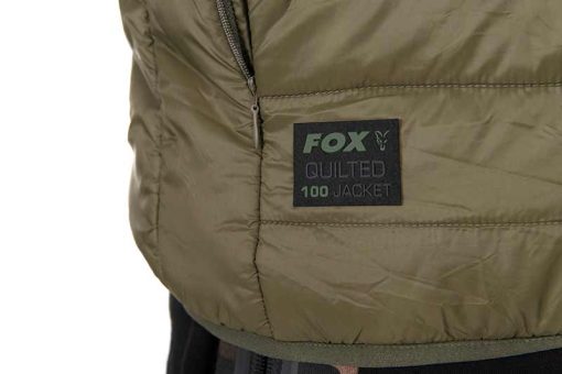 Fox Olive Quilted 100 Jacket - Xl - imagine 3