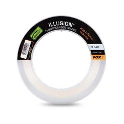 Fox Illusion Fluorocarbon Leader 40lb 18.2kg (0.60mm) X 50m - Clear