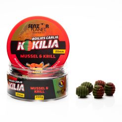 Boilies Carlig Senzor Kokilia 20mm - Mussel Krill