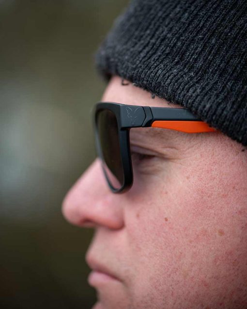 Fox Coll Black Orange Shades-green Lens - imagine 6