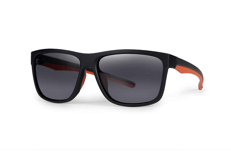 Fox Coll Black Orange Shades-green Lens