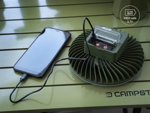 Ventilator cu Lampa Delphin Ventix 4400mah - imagine 7