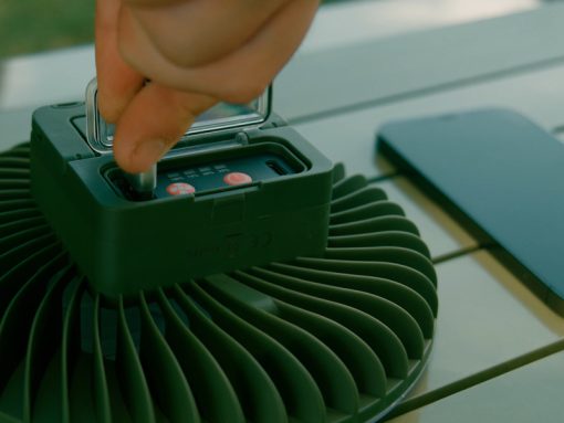 Ventilator cu Lampa Delphin Ventix 4400mah - imagine 10
