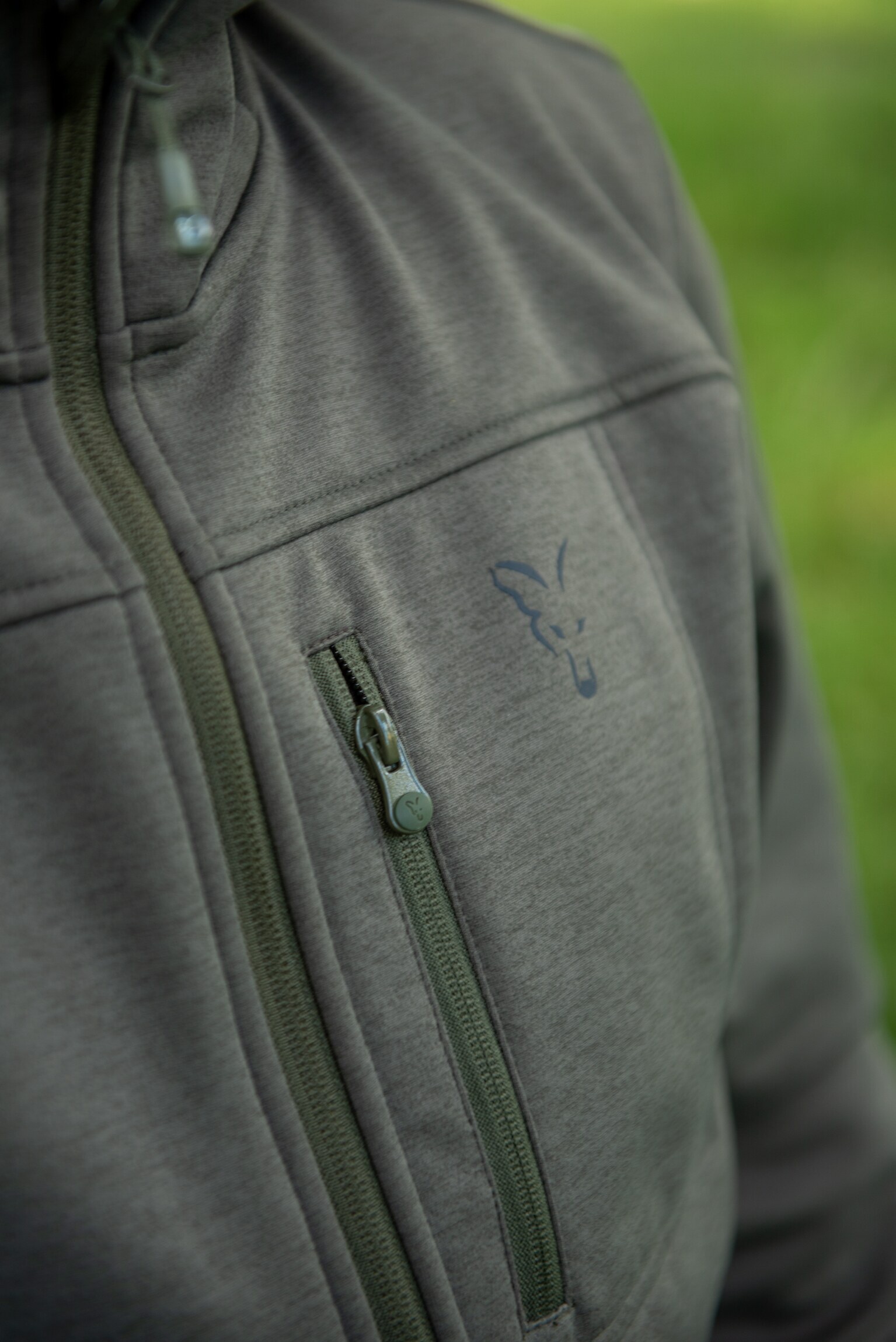 Fox Collection Soft Shell Jacket Green/Black - Xl - imagine 7