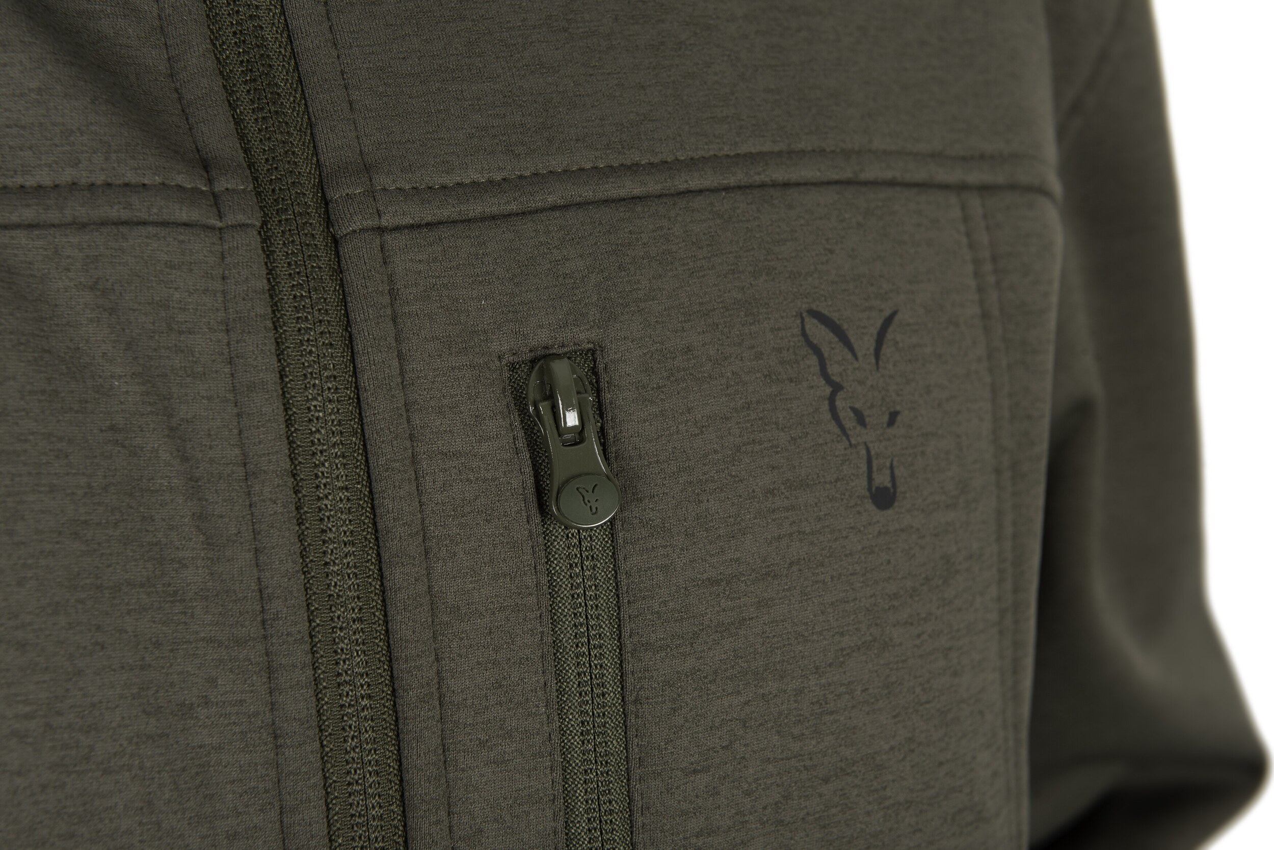 Fox Collection Soft Shell Jacket Green/Black - Xl - imagine 16